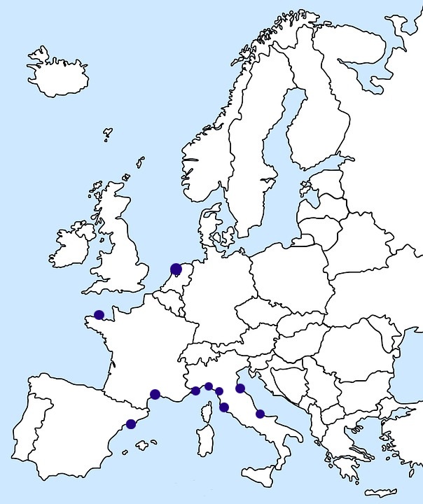 cartina europea
